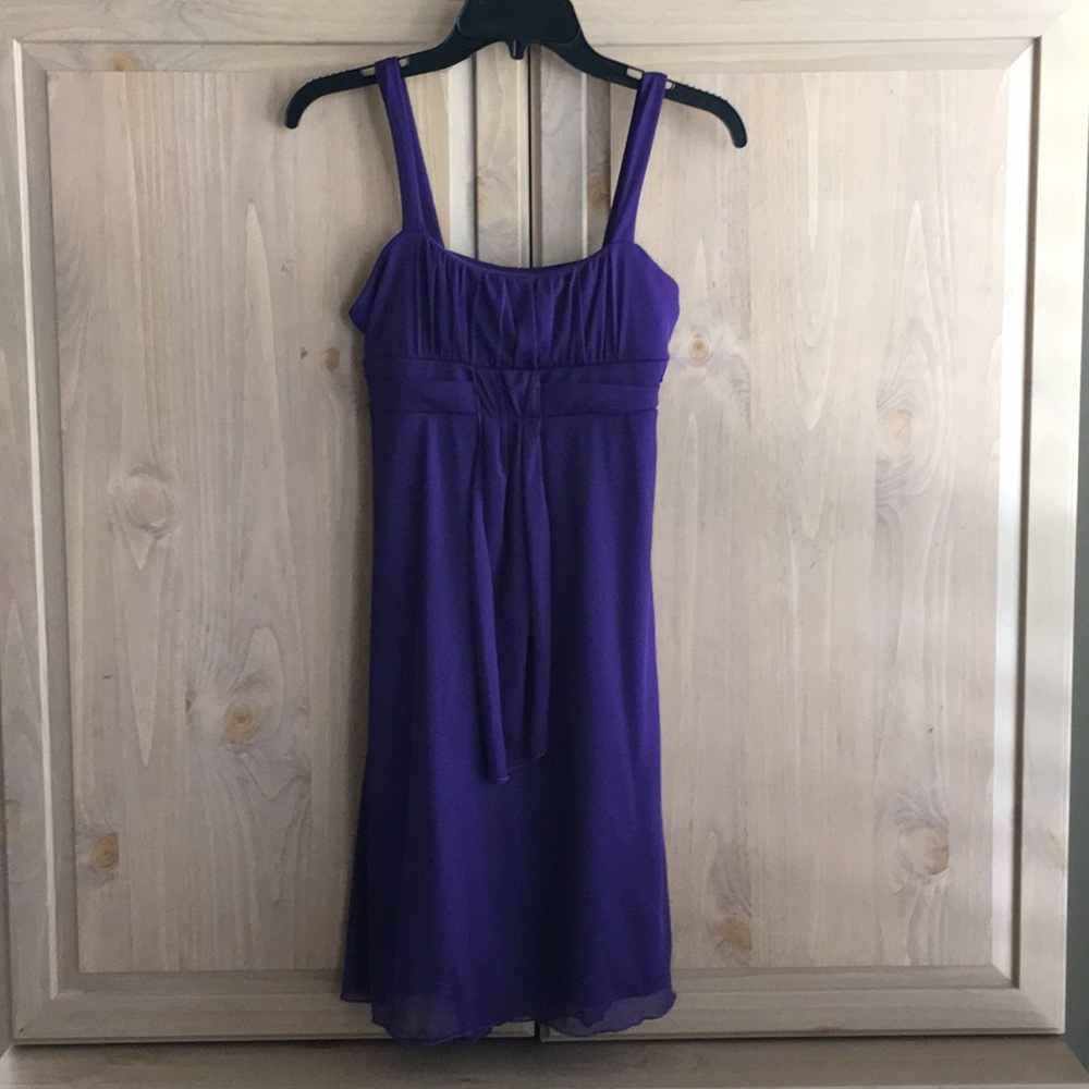 NWOT Girls Purple Sleeveless Formal Dress
